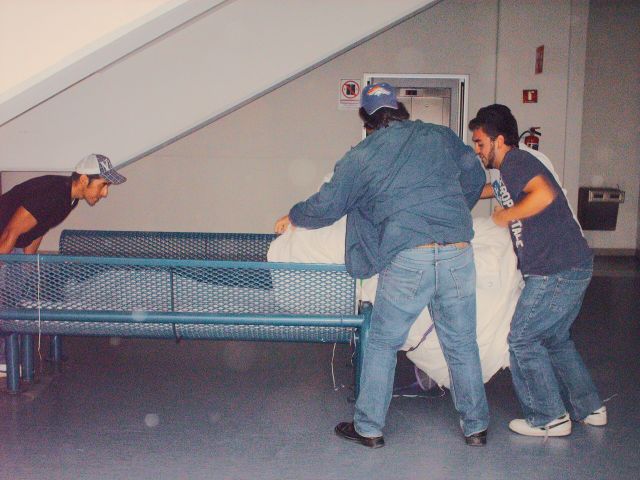 Guardando la lona 2