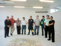 Lic. Sánchez, Lic. Machado, Alberto, Ing. David, Adrian, Fernando,Carlos, Isaac y Jonathan