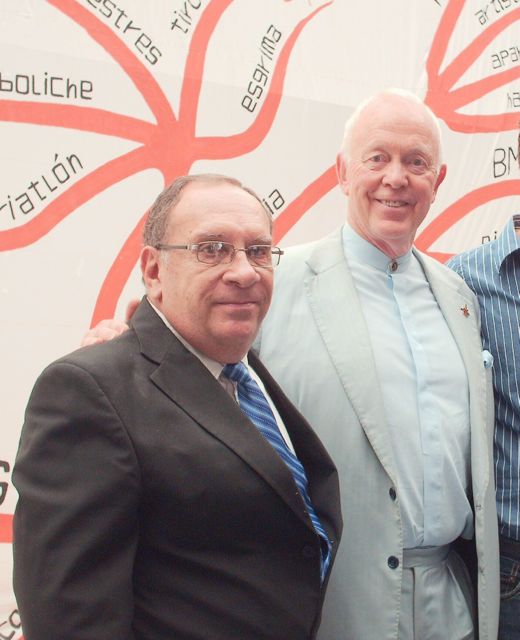 Michaelis con Tony Buzan