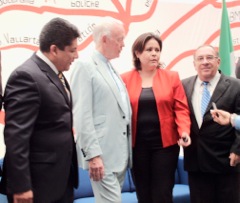 Ing. David, Tony Buzan, Lic. Lupita  y Michaelis